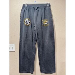 Blue 84 Missouri Tigers SEC Sweatpants Mens Medium Charcoal Grey Mizzou NCAA
